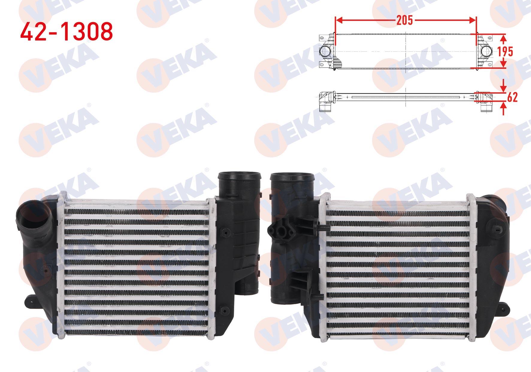 TURBO RADYATORU (INTERCOOLER) AUDI A6 C6 2.7 TDI 163 hp 2004-2011