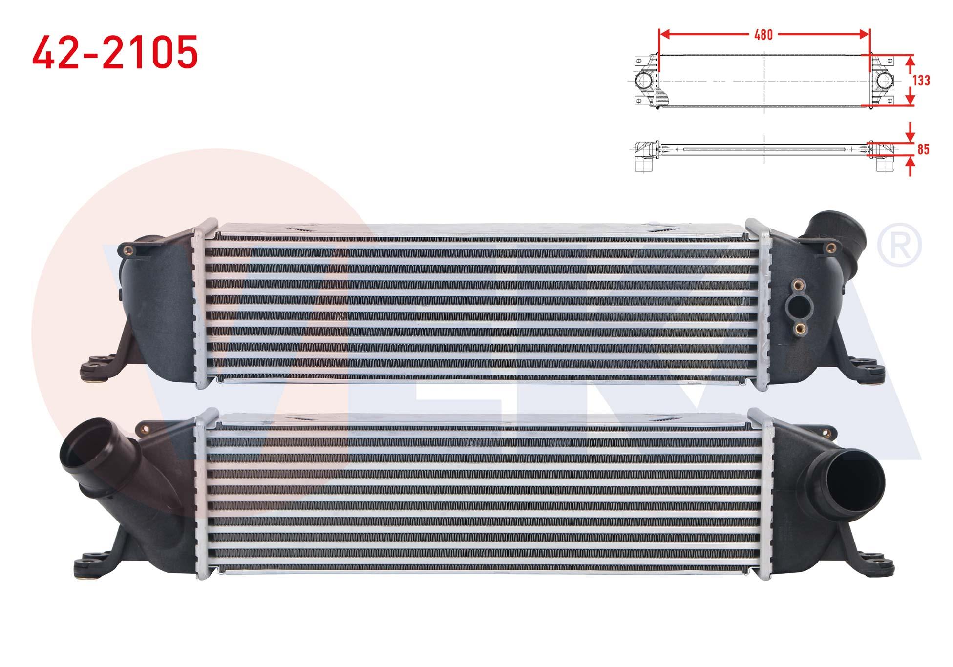 TURBO RADYATORU (INTERCOOLER) HYUNDAI H1 2.5 CRDI M-T 2008-