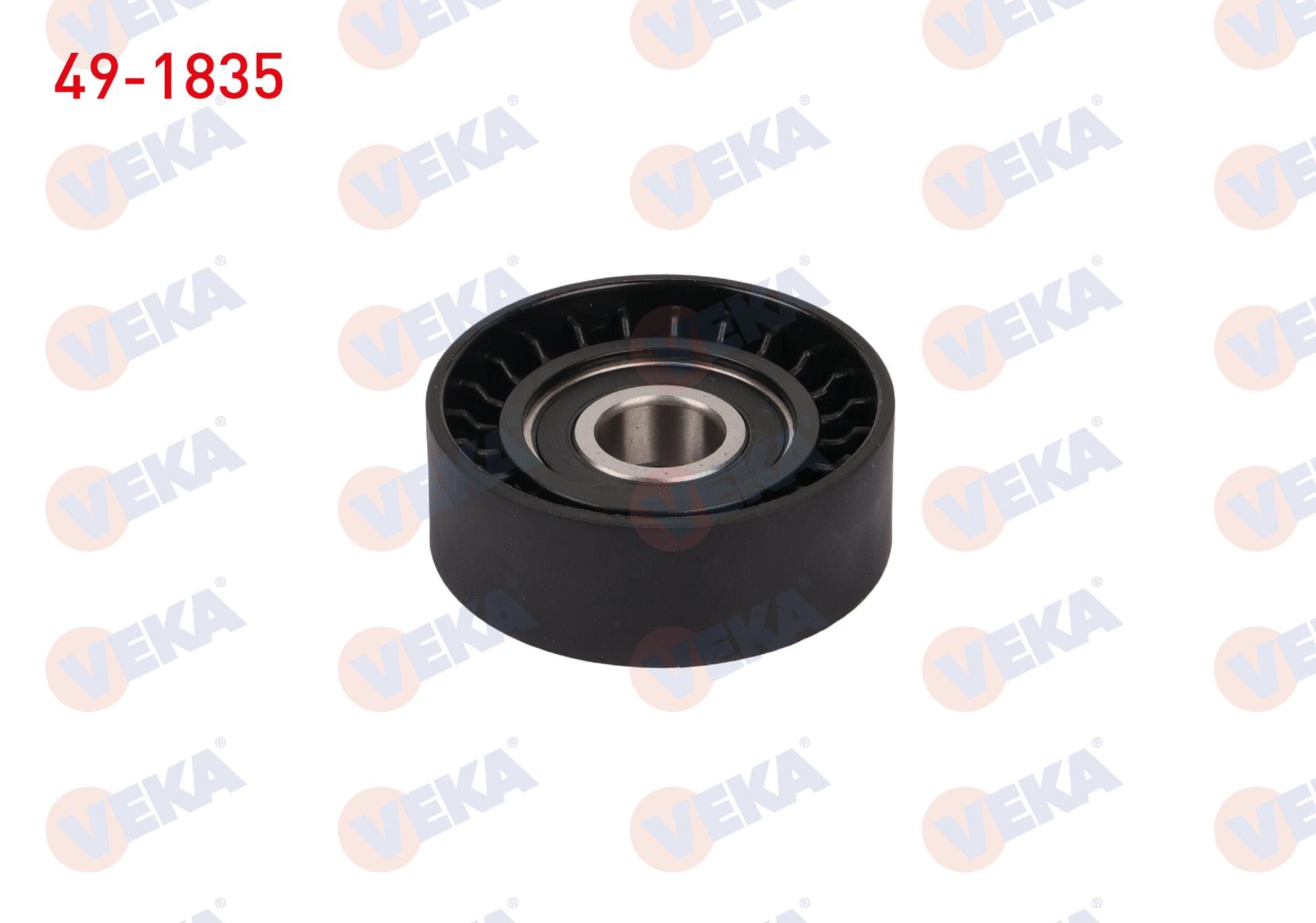 V KAYISI GERGI RULMANI PLASTIK 65X23 FIAT EGEA 1.4 FIRE 2015-/ DOBLO 1.4 2005-2010/ ALBEA 1.2 2002-2008/ PUNTO 1.2 1999-2010 1.4 2003-2012/ 500 1.2 1.