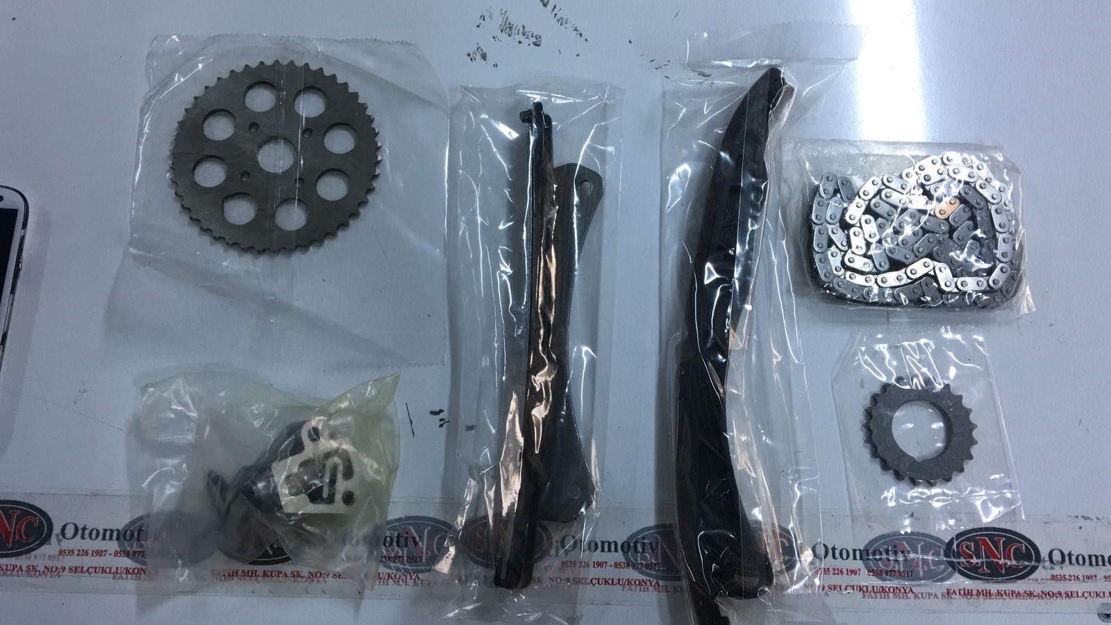 ZİNCİR SETİ 1.3 DTH ASTRA H CORSA C  NEMO,ALBEA,DOBLO,FIORINO,IDEA,LINEA,PALIO, PUNTO, 71776647 71777823 71777824  95518770 46788783 55171579 5517746