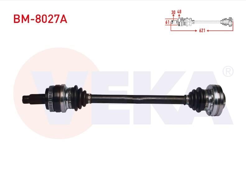 AKS MİLİ ARKA SOL E83  2006-