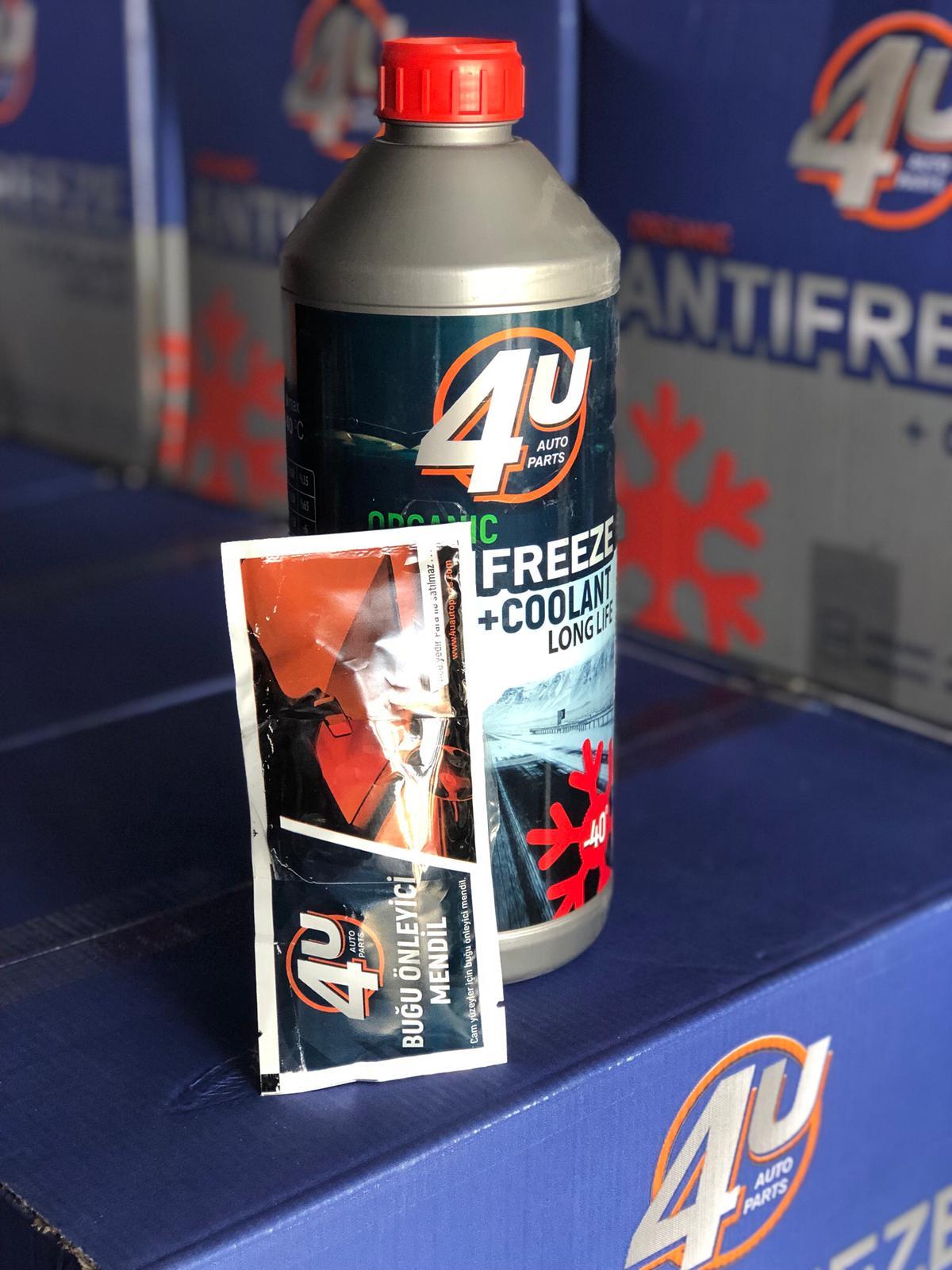 ANTİFRİZ 1.5 LT. KIRMIZI -40C BUĞU ÖNLEYİCİ MENDİL HEDİYELİ - Oem No: G012A8GM1