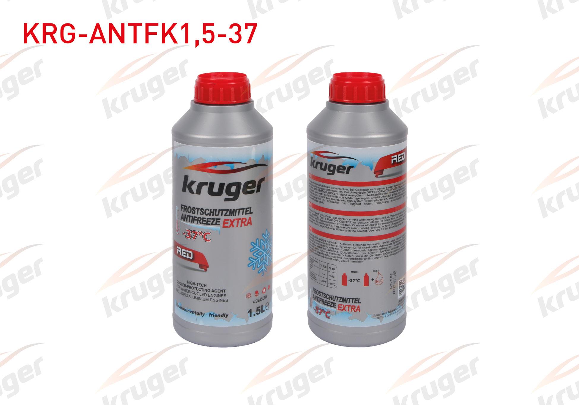 ANTIFRIZ KIRMIZI ORGANIK 1,5 LITRE (-37 DERECE)