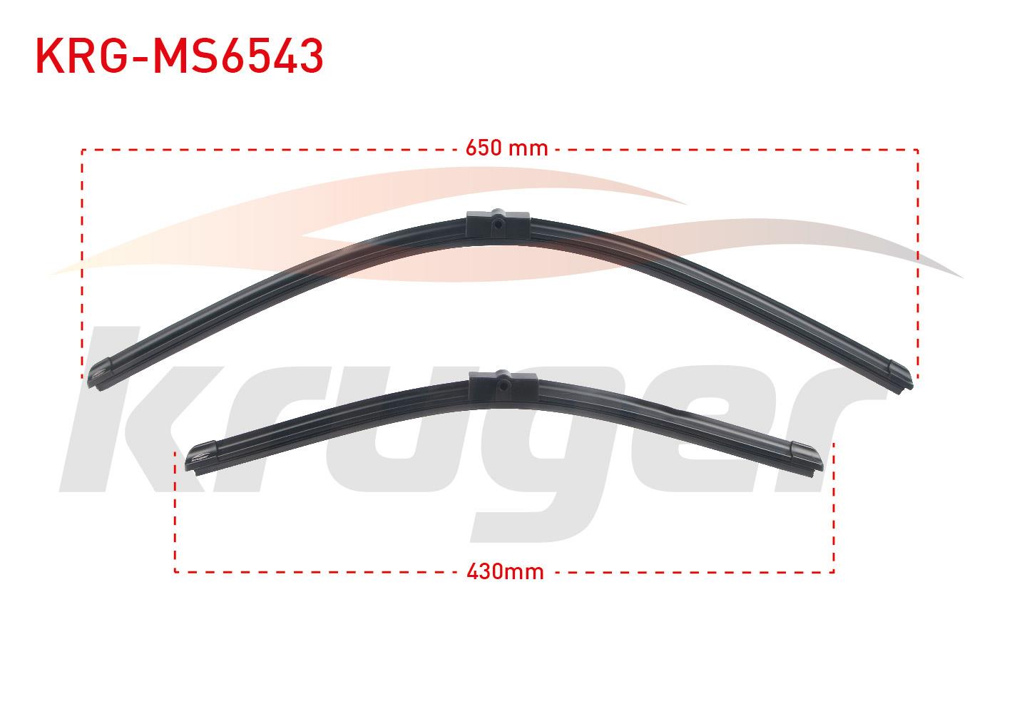 ARAC BAZLI SILECEK SETI 650-430mm FORD FOCUS II / PEUGEOT 207