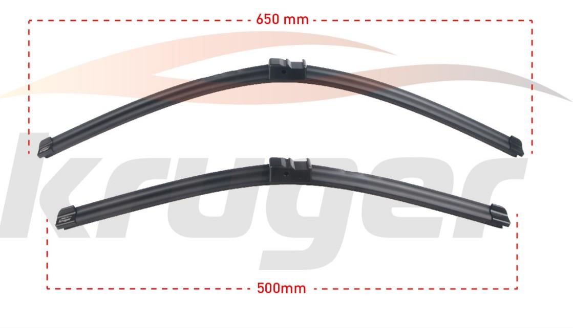 ARAC BAZLI SILECEK SETI 650-500mm BMW X3 (F25) / BMW X4 (F26) / VOLVO S40 II / V50