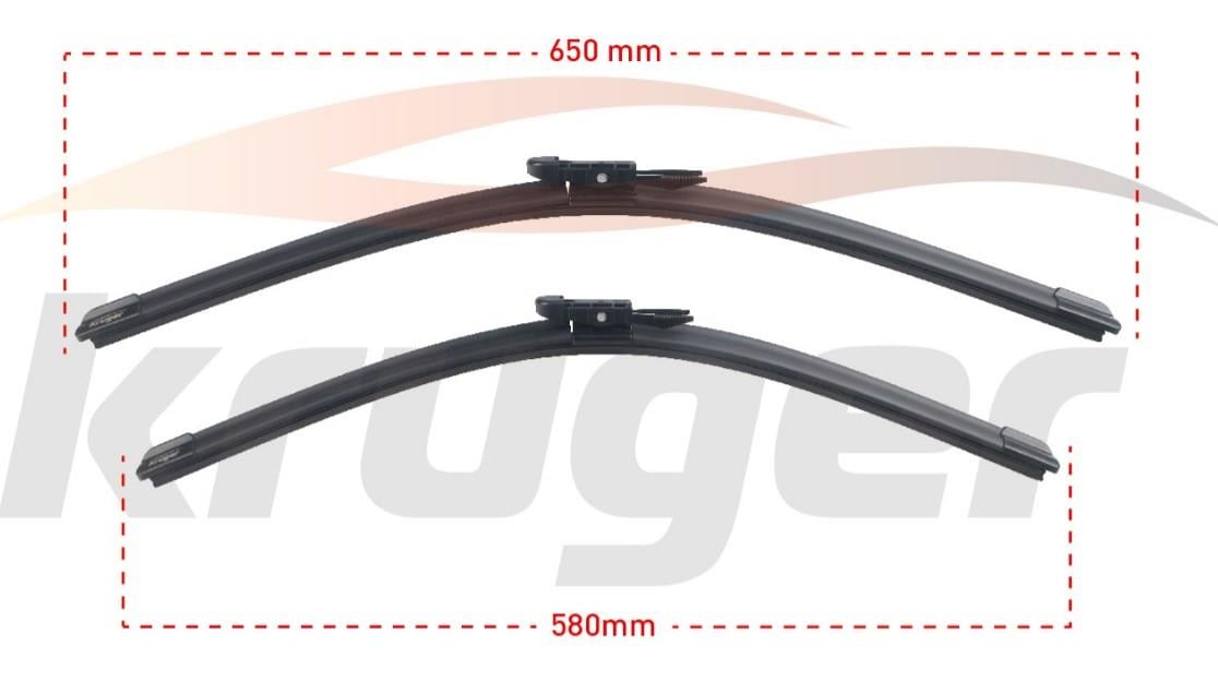 ARAC BAZLI SILECEK SETI 650-580mm MERCEDES SERISI A -169 / SERISI B -245 / VANEO -414 A1698200245