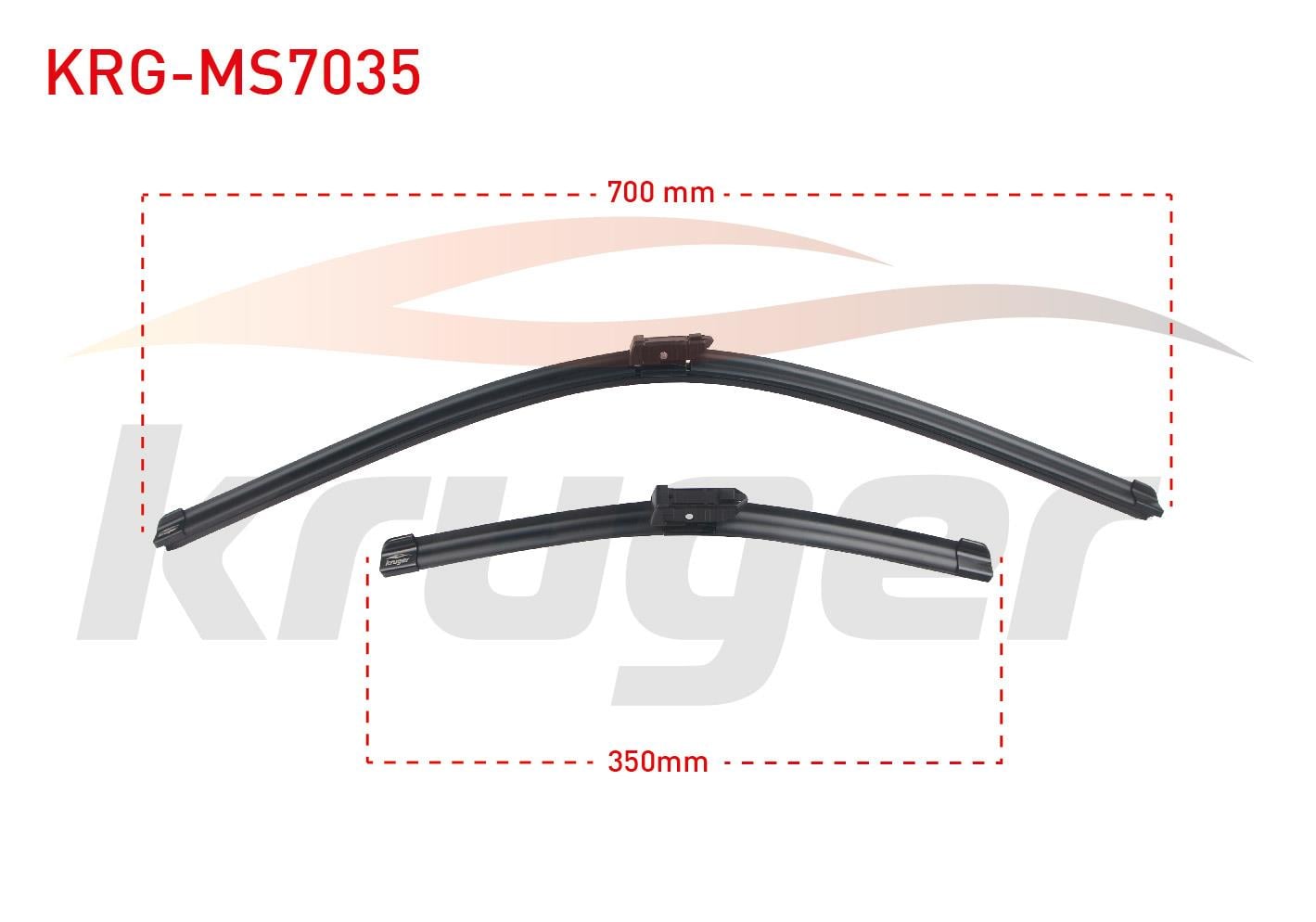 ARAC BAZLI SILECEK SETI 700-350mm FORD FIESTA VIII