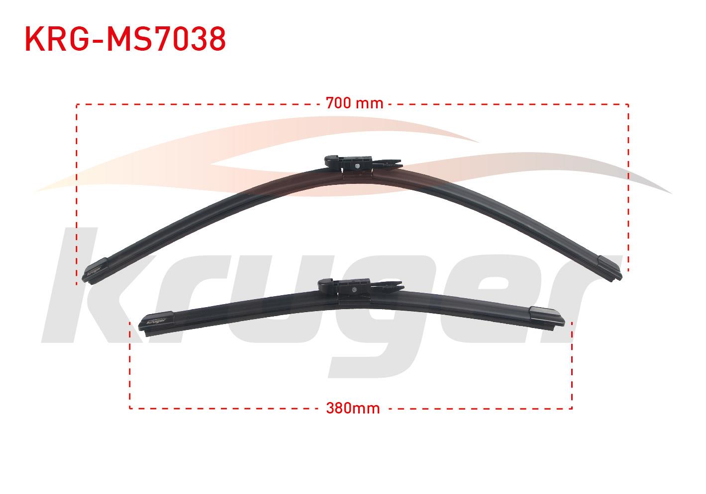 ARAC BAZLI SILECEK SETI 700-380mm FORD TOURNEO COURIER / TRANSIT COURIER