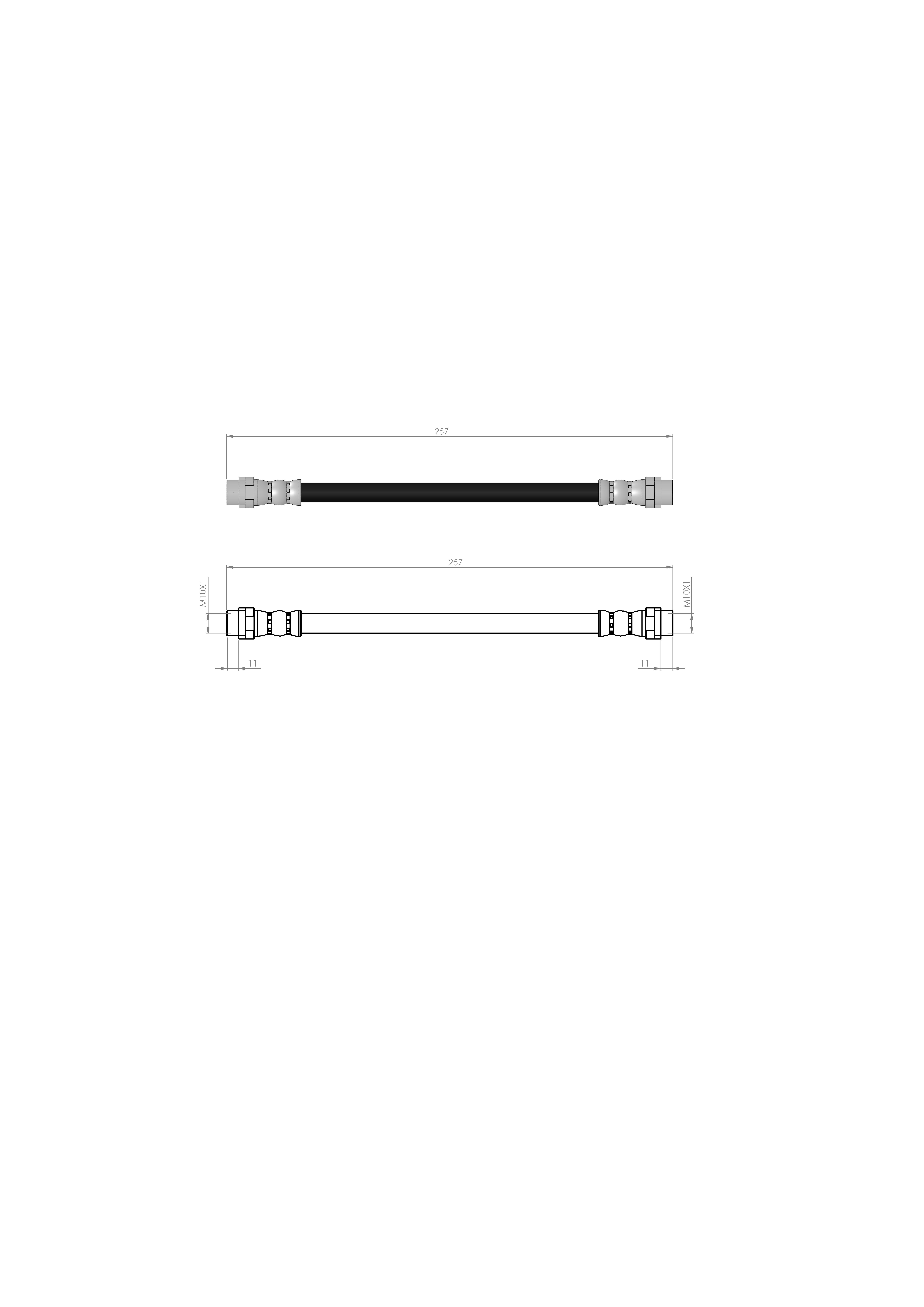 ARKA FREN HORTUMU LT35 LT28 96-06 2D0611775A - A9044280435 - A9044280435