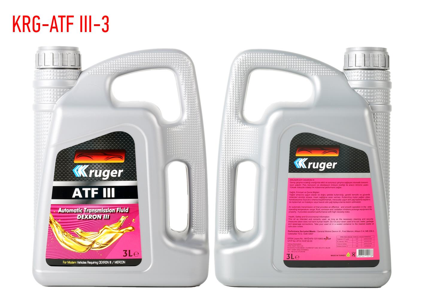 ATF III DEXRON 3 LT (2710.19.87.00.00)
