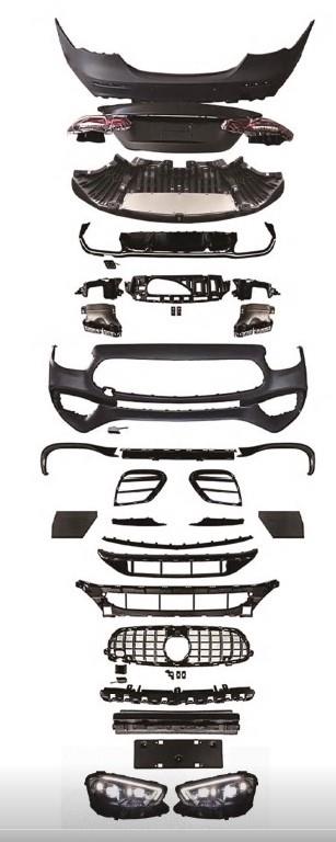 BODY KİT W213 [2016-19 DONUSUM=> 2020-...] 00-00-ÇıKıŞ, PANJ-LU, EGZ.UÇLU, BAGAJ KAPAĞı, FAR/STOP -AMG-