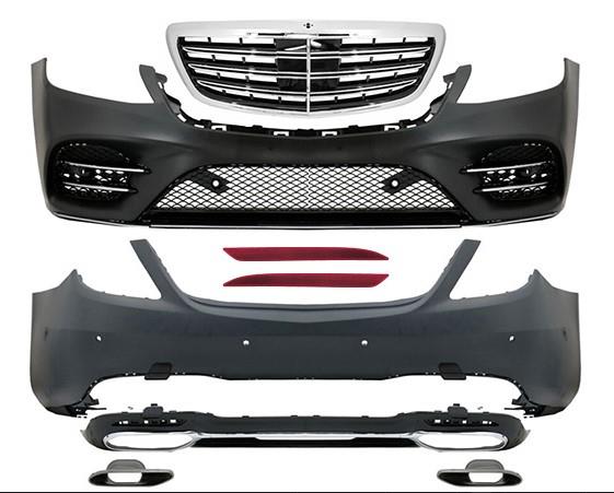 BODY KİT W222 PDCLI:ARKA, 0-0-ÇıKıŞ, PANJ-LU, EGZ.UÇLU -AMG S450- 2017-