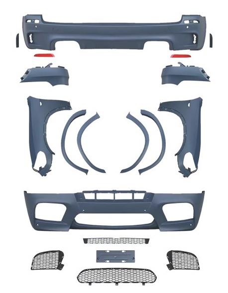 BODY KİT X5:E70 PDCLI:ÖN/ARKA, 2B2-ÇıKıŞ, ÇAMURLUKLAR/DODIKLER -X5M- 2007-09