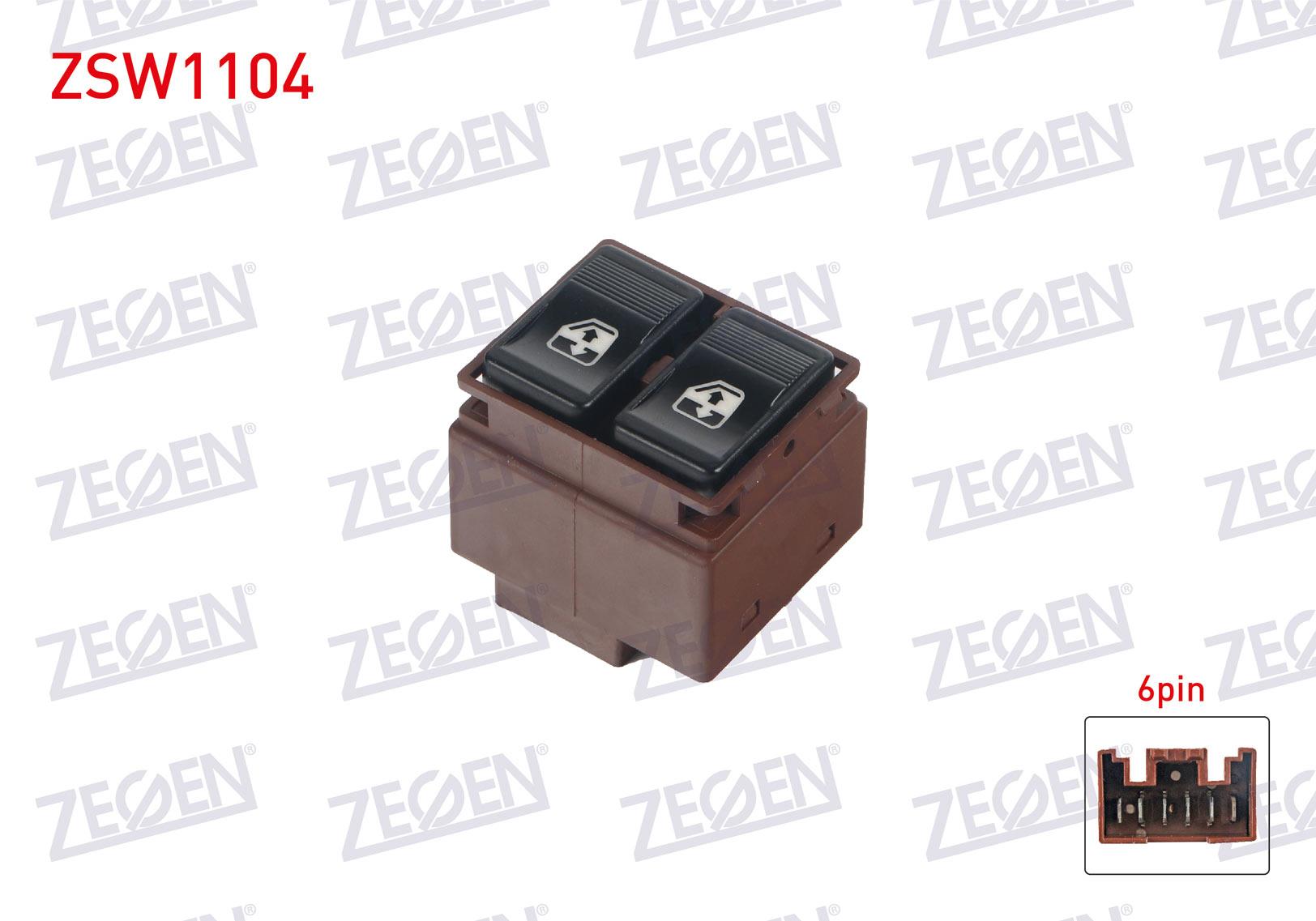 CAM ACMA ANAHTARI CIFTLI YESIL ISIK 6 PIN FIAT DOGAN SLX 1993-2002