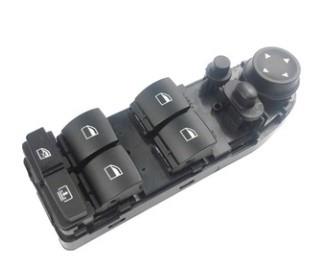CAM AÇMA DÜĞMESİ ÖN SOL / ARKA GÜNEŞLİKLİ SİYAH E60 / E60 LCI