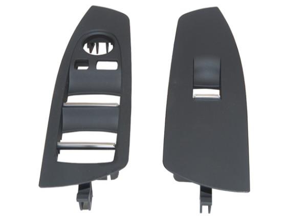 CAM DÜĞME ÇERÇEVESİ F01+LCI ÖN (SET); SİYAH