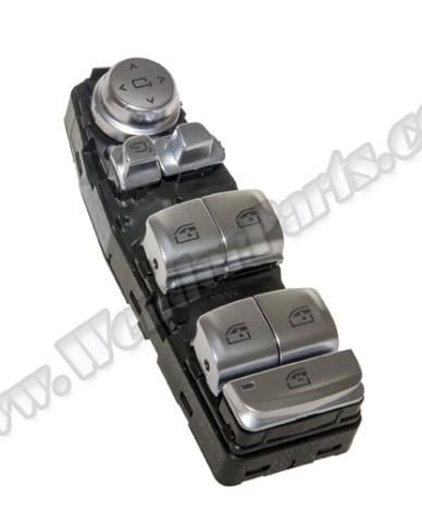 CAM DÜĞMESİ G20 G30 ÖN SOL (KARARTMALI & KATLAMALI AYNA); GÜMÜŞ