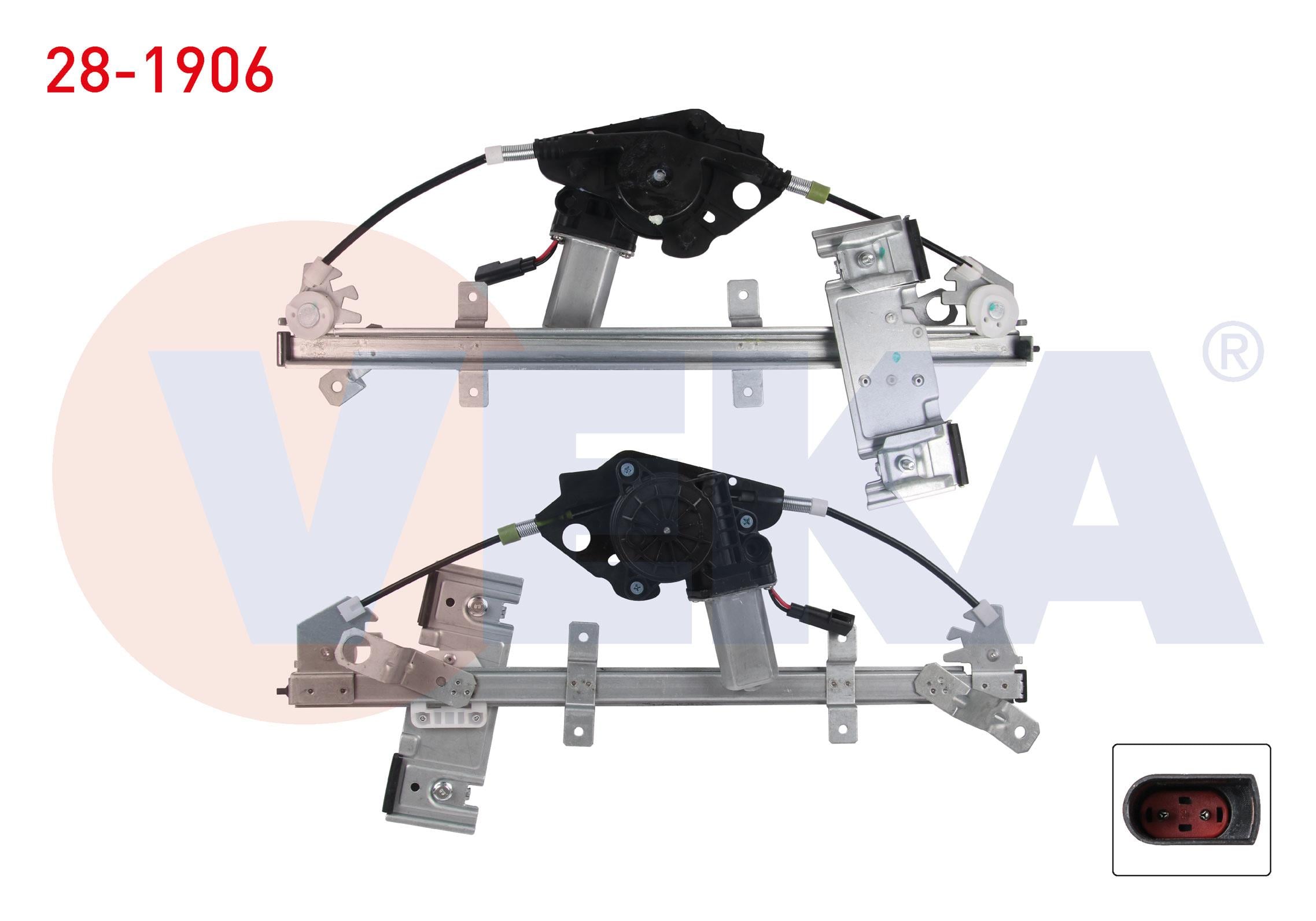 CAM KRIKOSU ELEKTRIKLI MOTORLU SOL ON FORD FIESTA V 2002-2008