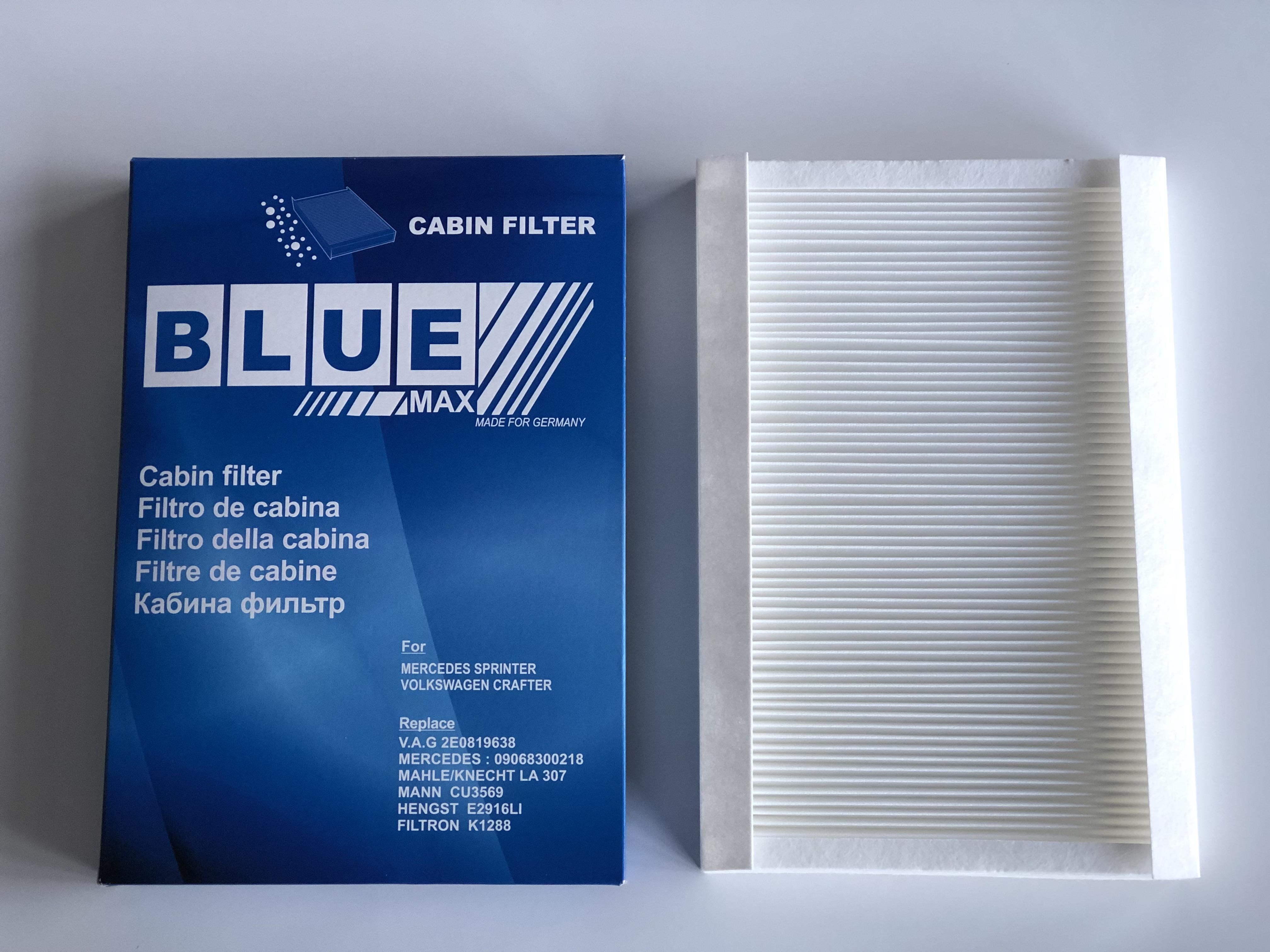 CRAFTER SPRİNTER POLEN FİLTRESİ ÇERÇEVELİ TİP KARBONSUZ A9068300218 LA 307