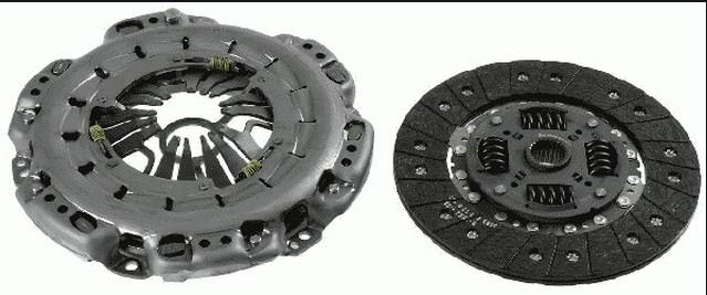 DEBRİYAJ SETİ CRAFTER BJK-BJL 2,5 TDİ (109 PS) 06-12 624327809 / 3000951841 076141032B