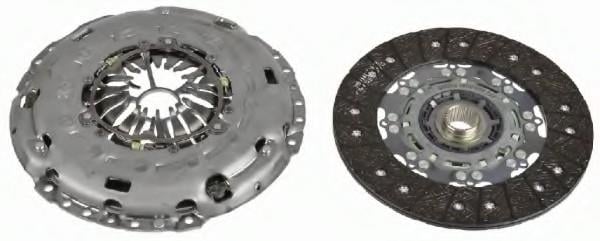 DEBRİYAJ SETİ RULMANSIZ T5,5-T6 CAAA-CAAB-CAAC-CAAE-CCHA-CAAE-CCHB 2,0 TDİ 3000950723