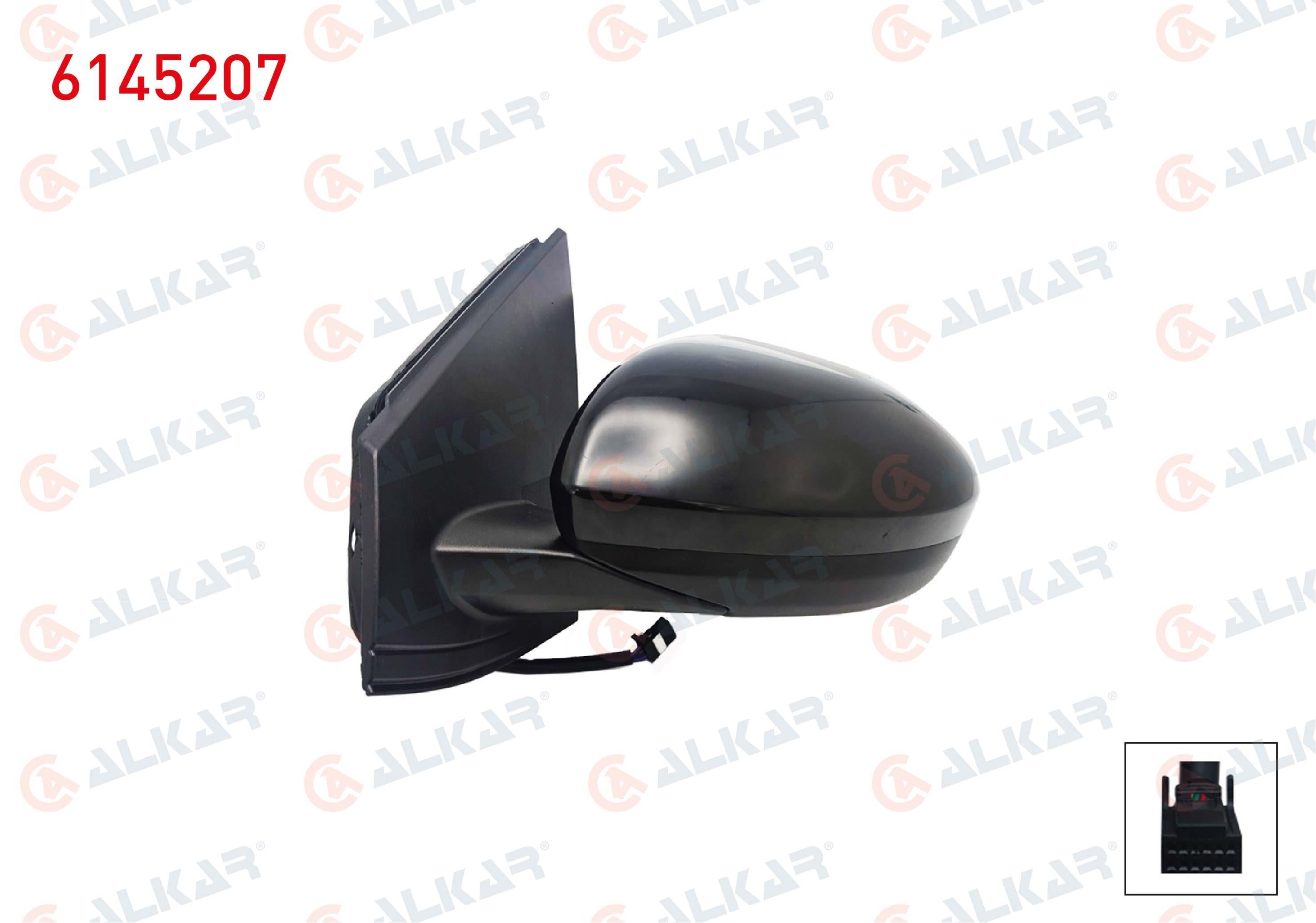 DIS DIKIZ AYNASI SOL ELEKTRIKLI ISITMALI ASTARLI KOR NOKTALI 7 PIN DACIA SANDERO/STEPWAY II (B8_) 2021-