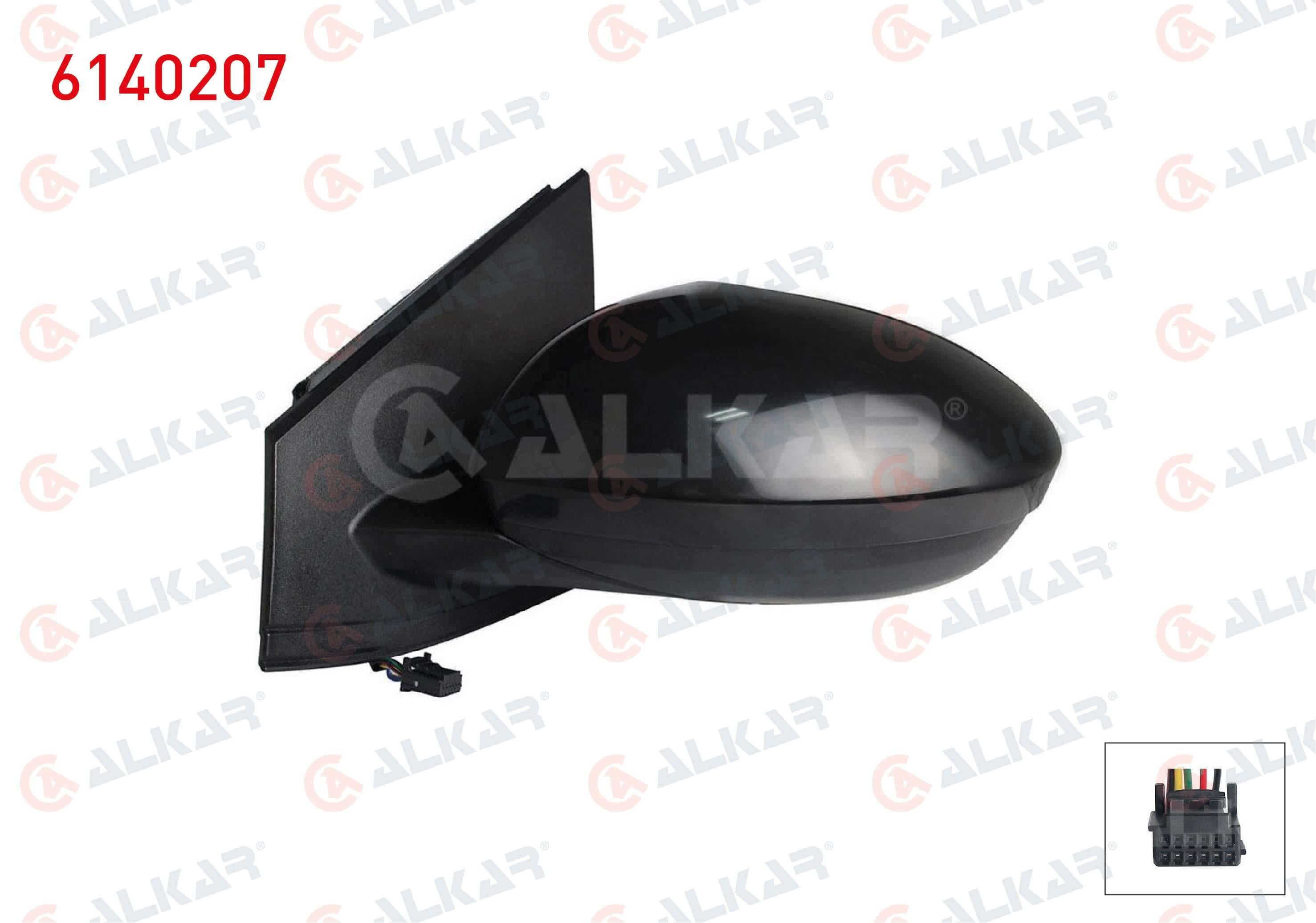 DIS DIKIZ AYNASI SOL ELEKTRIKLI ISITMALI 5 PIN DACIA SANDERO/STEPWAY II (B8_) 2021- / JOGGER 2022- / LOGAN III 2021-