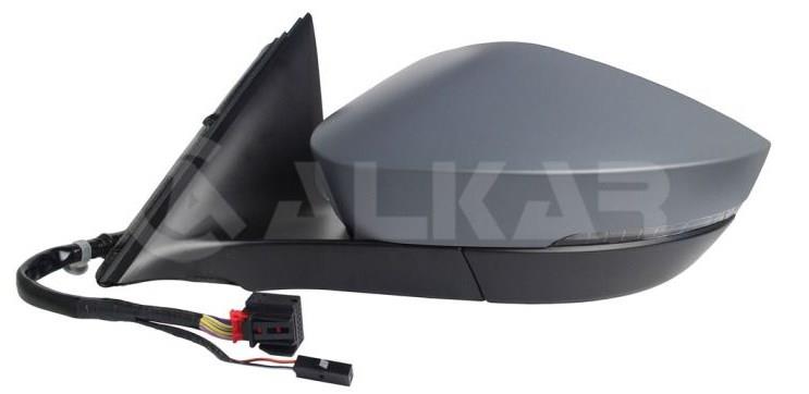DIS DIKIZ AYNASI SOL ELEKTRIKLI ISITMALI ASTARLI OTOMATIK KATLANIR SINYALLI LEDLI KOR NOKTALI 8+2 PIN SKODA OCTAVIA IV 2020-