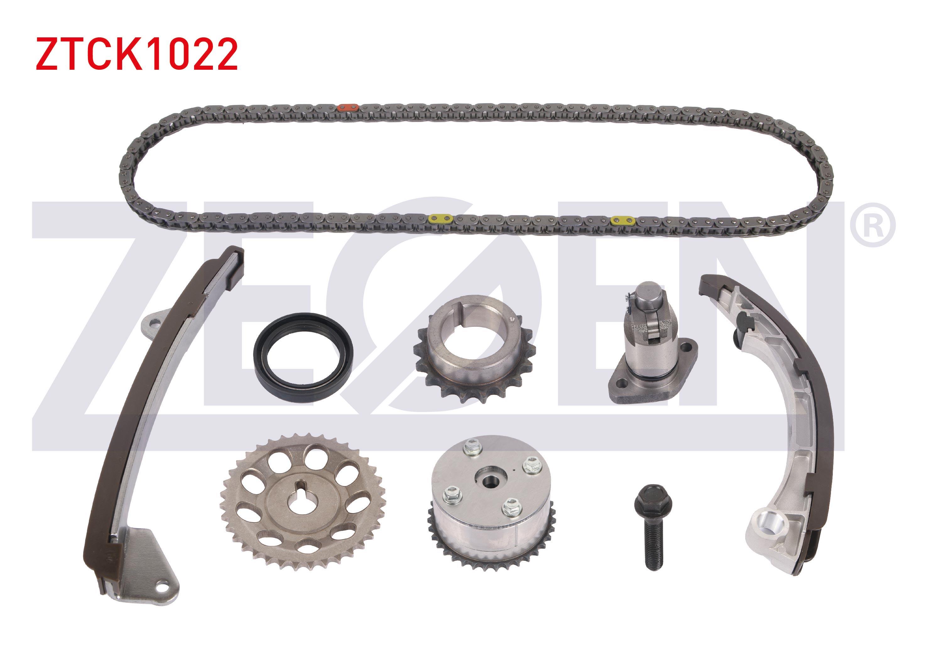 EKSANTRIK ZINCIR SETI KONUMLANDIRICI DISLISI ILE (9 PARCA) GERGI 28mm TOYOTA COROLLA 1.4 - 1.6 VVTI 2002-2007 / AVENSIS 2003-2008