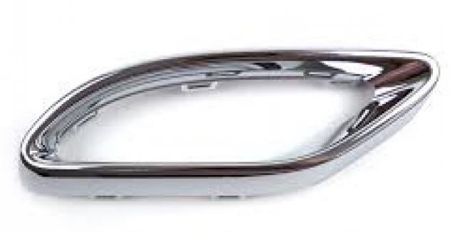 EKSOZ UCU ÇERÇEVESİ NİKELAJI SOL KROM W205 W213 W177 W246 W247 C253 X253  MERCEDES