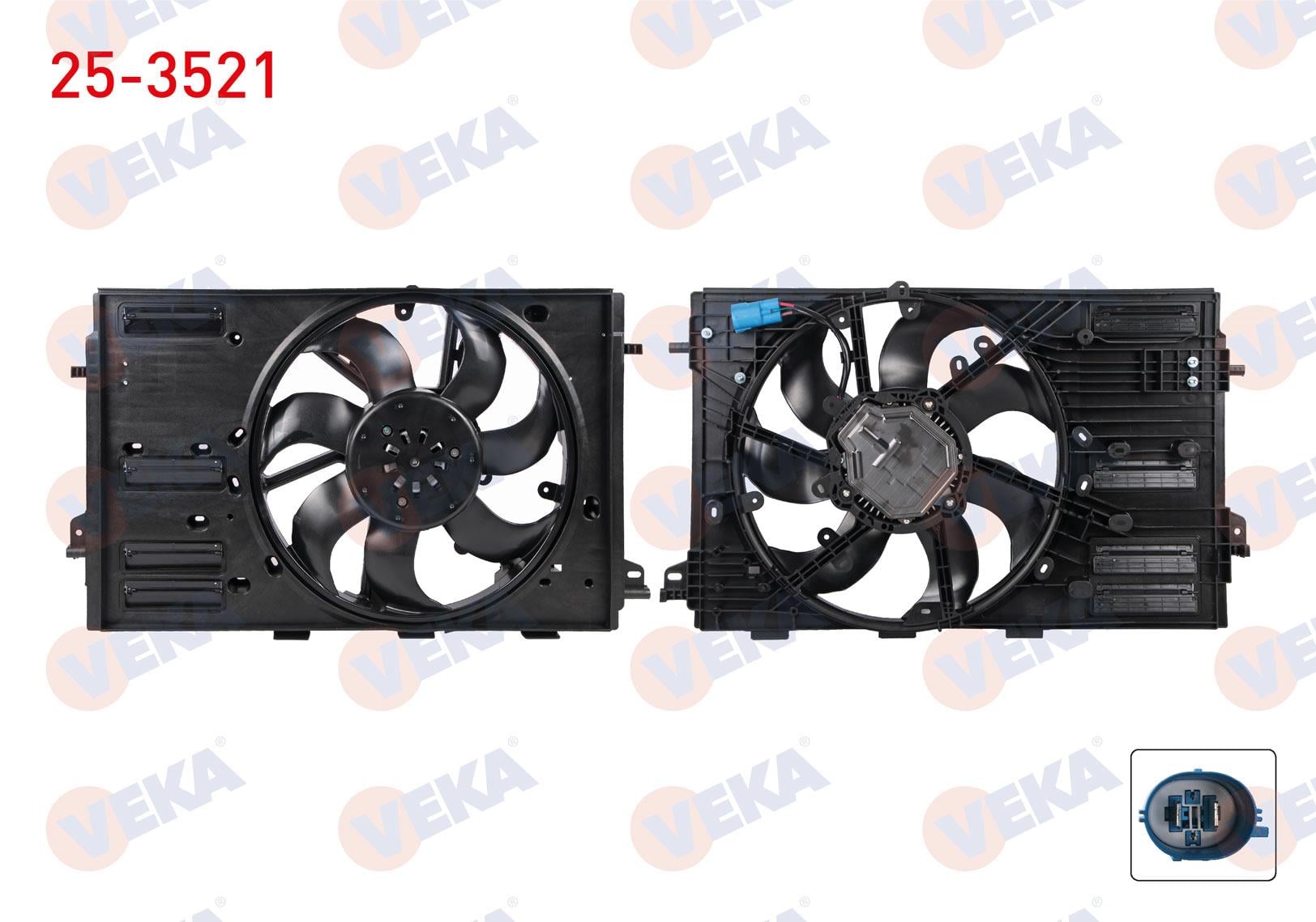 FAN MOTORU DAVLUMBAZLI TEK FANLI RENAULT MEGANE IV 1.5 DCI EURO 6 2016-