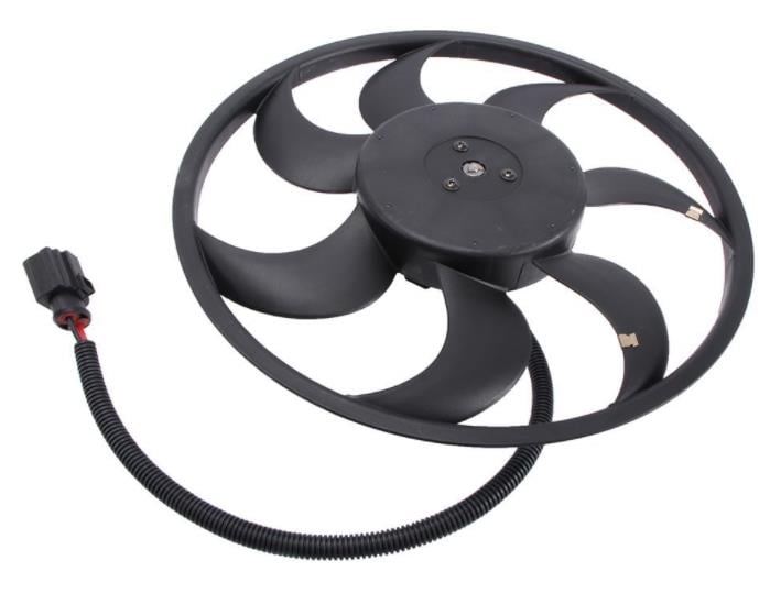 FAN MOTORU KÜÇÜK KLİMA (MOTOR+PERVANE) SU RADYATORU T5 1.9 TDI 2003-2011 - 7H0959455C