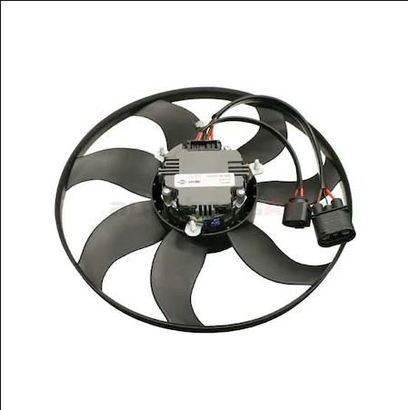 FAN MOTORU SOL BÜYÜK (8EW 351 040-071 (365 mm) GOLF5-GOLF6-JETTA-A3-LEON-CADDY-LEON CAYC-CAYD-CBZA-CBZB 1,2 TSİ-1,6 TDİ 1KM959455G 1K0959455DT