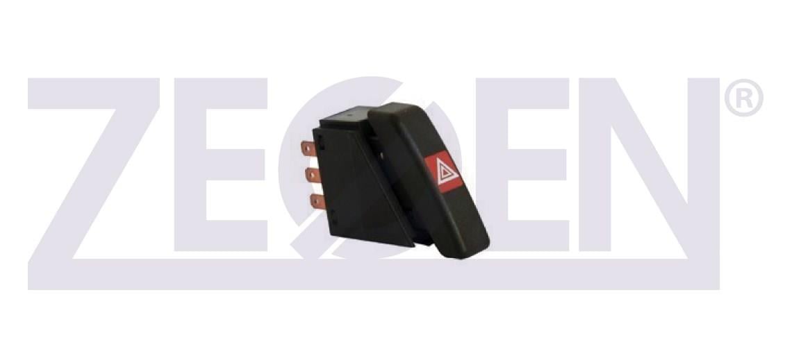 FLASOR ANAHTARI SIYAH 7 PIN OPEL VECTRA A - CALIBRA 1988-1997 1241656