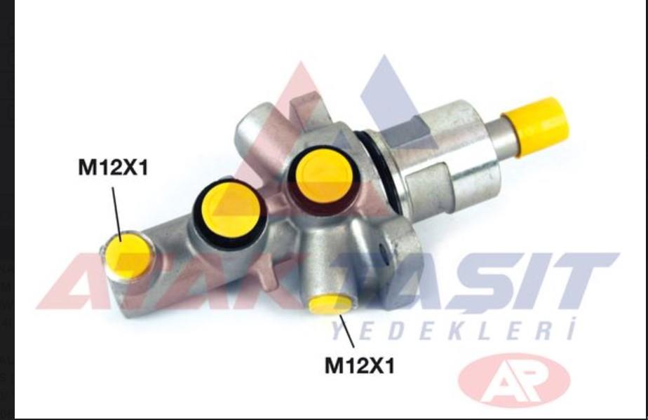 FREN ANA MERKEZI ALUMINYUM 25,4 mm (DSCLI) BMW X5 (E53) 3.0 D - 3.0i - 4.4i - 4.6 is 2001-2006