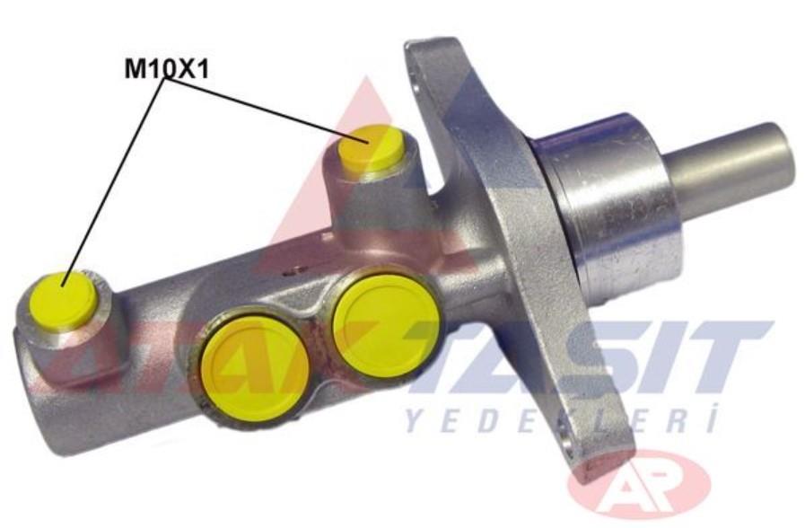 FREN ANAMERKEZ ALUMINYUM 23,81 mm RENAULT CLIO II 1.5 DCI ABSLI ESPSIZ 1998-2005/ CLIO III 1.2i 16v - 1.4i 16v - 1.6i 16v 2005-2012/ MODUS 1.4i 16v - 1.5 DCI 2004-