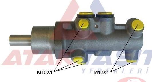 FREN ANAMERKEZ DOKUM 25,4 mm RENAULT MASTER II 1.9 DCI - 2.5 DCI - 2.8 DTI 2003-2010 / OPEL MOVANO A 2.5 DTI - 2.8 DTI 2001-2003