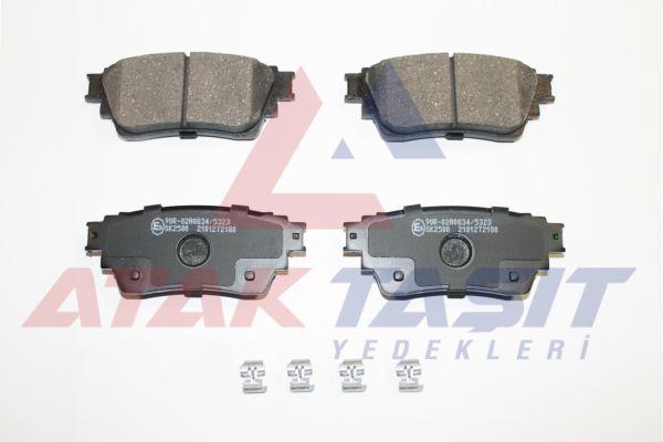 FREN BALATA ARKA 14mm MITSUBISHI ECLIPSE CROSS ELEKTRIKL EL FRENI 2017- / OUTLANDER III 218-