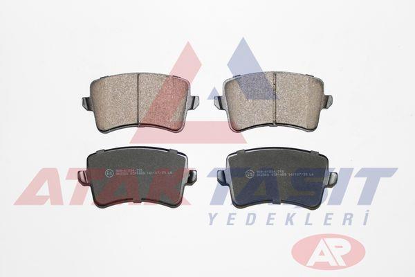 FREN BALATA ARKA A4 1.8 TFSI 2007-2015/ 2.0 TDI 2007-2015/ 3.0 TDI 2007-2015/ A5 (8T3) 1.8 TFSI 2007-2017/ 3.0 TDI 2007-2017/ 3.0 TFSI 2007-2017/ Q5 (8R) 2.0 TFSI 2008-/ 2.0 TDI 2008-/ 3.0 TDI 2008-