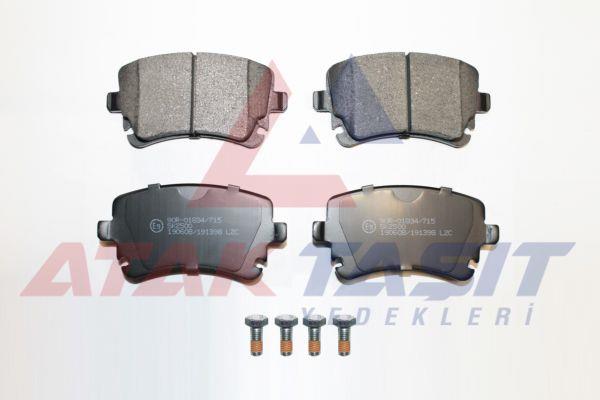 FREN BALATA ARKA FISLI AUDI A8 3.0 TDI 2003-2010/ A8 4.2 V8 TDI 2003-2010/ A8 3.0 V6 TDI 2003-2010/ A4 3.0 V6 2004-2008/ TRANSPORTER VI 2.0 TDI 2009-