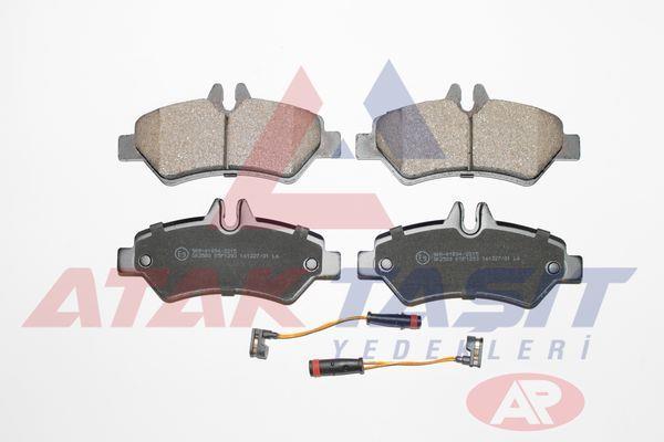FREN BALATA ARKA FISLI MERCEDES SPRINTER 3,5T (906) 316 CDI 2006-2009/ 313 CDI 2006-2009/ 315 CDI 2006-2009/ VW CRAFTER 30-35 2.5 TDI 2006-2016/ CRAFTER 30-35 2.0 TDI 2006-2016/