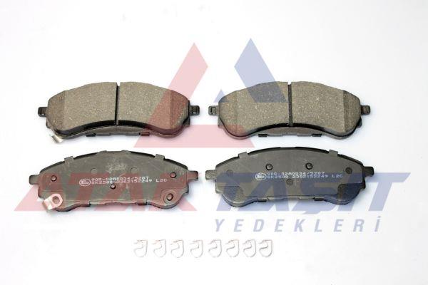 FREN BALATA ARKA FORD RANGER 2.0 EcoBlue 2019- / 3.2 TDCi 2011-