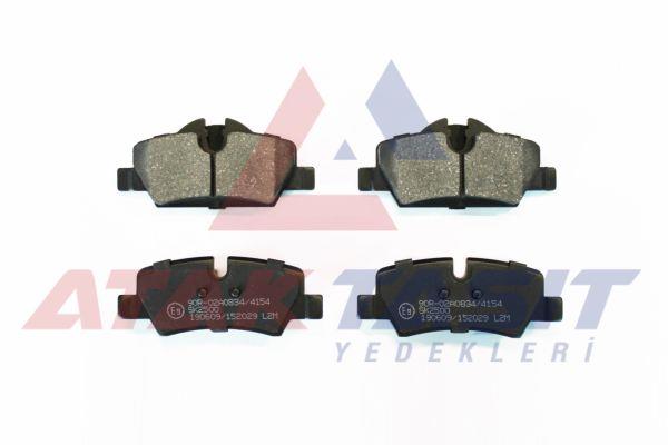 FREN BALATA ARKA MINI COOPER ONE (F56) 1.2 2013-/ MINI COOPER ONE (F56) 1.5 2013- / MINI COOPER S (F56) 2.0 2013-/ MINI COOPER (F56) 1.5 D 2013-/ MINI COOPER ONE (F56) 1.5 D 2013-