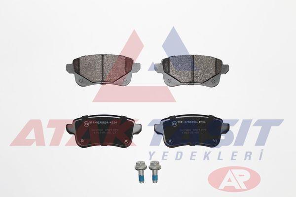 FREN BALATA ARKA RENAULT MEGANE IV SEDAN (LV--) (ELEKTRONIK EL FRENI OLAN ARACLAR ICIN) 1.5 DCI 2016- / NISSAN JUKE (F16) 2019-