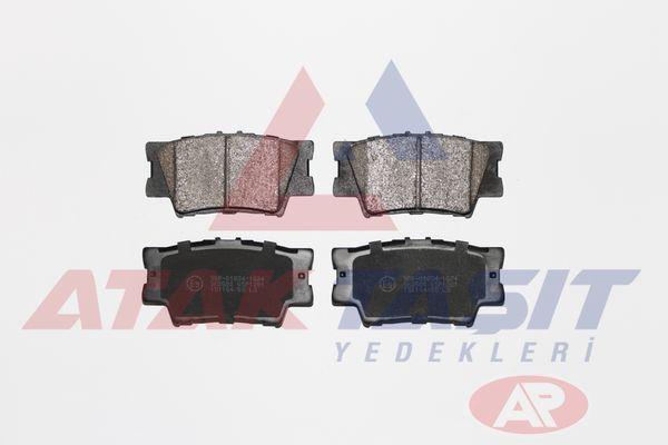 FREN BALATA ARKA TOYOTA RAV4 III (ACA3_, ACE_, ALA3_, GSA3_, ZSA3_) 2.0 VVT-I 2005-2012 / RAV4 III 2.2 D 2005-2012 / RAV4 III 2.2 D-4D 2005-2012 / RAV4 III 2.0 VVT-I 2005-2012