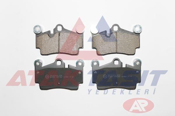 FREN BALATA ARKA VOLKSWAGEN TOUAREG (7LA,7L6,7L7) 6.0i W12 17-18 JANT 2002-2010