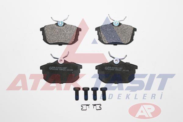 FREN BALATA ARKA VOLVO S40 I 1.6i 16v 1995-2003/ S40 I 1.8i 16v 1995-2003/ S40 I 1.9 TD 1995-2003/ MITSUBISHI CARISMA (DA) 1.8 GDI 1995-2006/ COLT VI 1.3 2002-2012/ COLT VI 1.5 DID 2002-2012