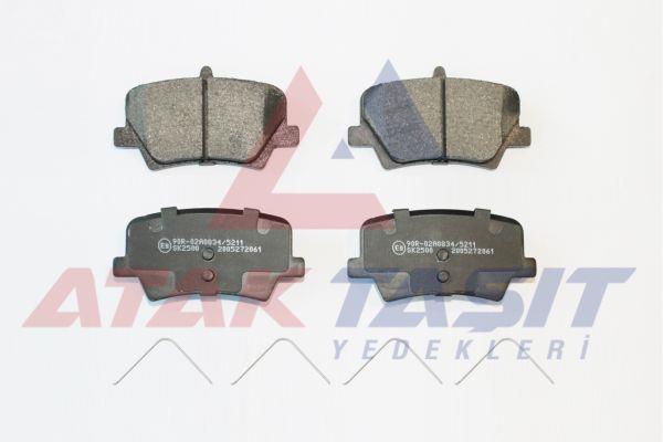 FREN BALATA ARKA VOLVO XC40 1.5 T3 2018- / XC40 2.0 D3 2018- / XC40 2.0 D4 2018-