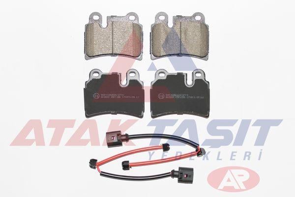 FREN BALATA ARKA VW TOUAREG (7LA,7L6,7L7) 3.0 V6 TDI 2002-2010 / TOUAREG 3.2i V6 2002-2010 / TOUAREG 5.0 V10 TDI 2002-2010
