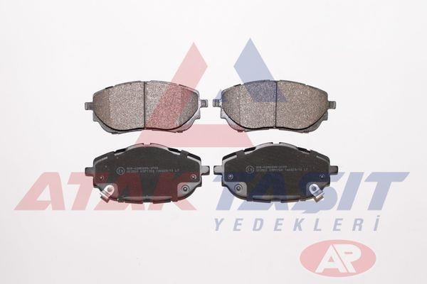 FREN BALATA IKAZLI ON TOYOTA COROLLA 1.6 2012-/ COROLLA 1.33 2012-/ COROLLA 1.4 D-4D 2012-/ AURIS (NZE18,ZRE18) 1.4 D-4D 2012-/ AURIS 1.6 2012-/ AURIS 1.33 2012-